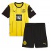 Camisa de time de futebol Borussia Dortmund Donyell Malen #21 Replicas 1º Equipamento Infantil 2024-25 Manga Curta (+ Calças curtas)